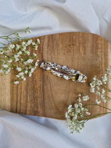 Kolorowe kwiatki spinka na klips handmade tył.jpg